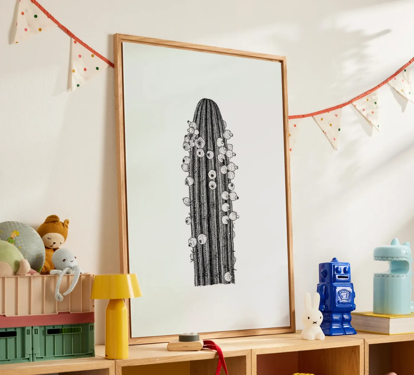 Big Cactus Acryl-Glas von Pen & Ink