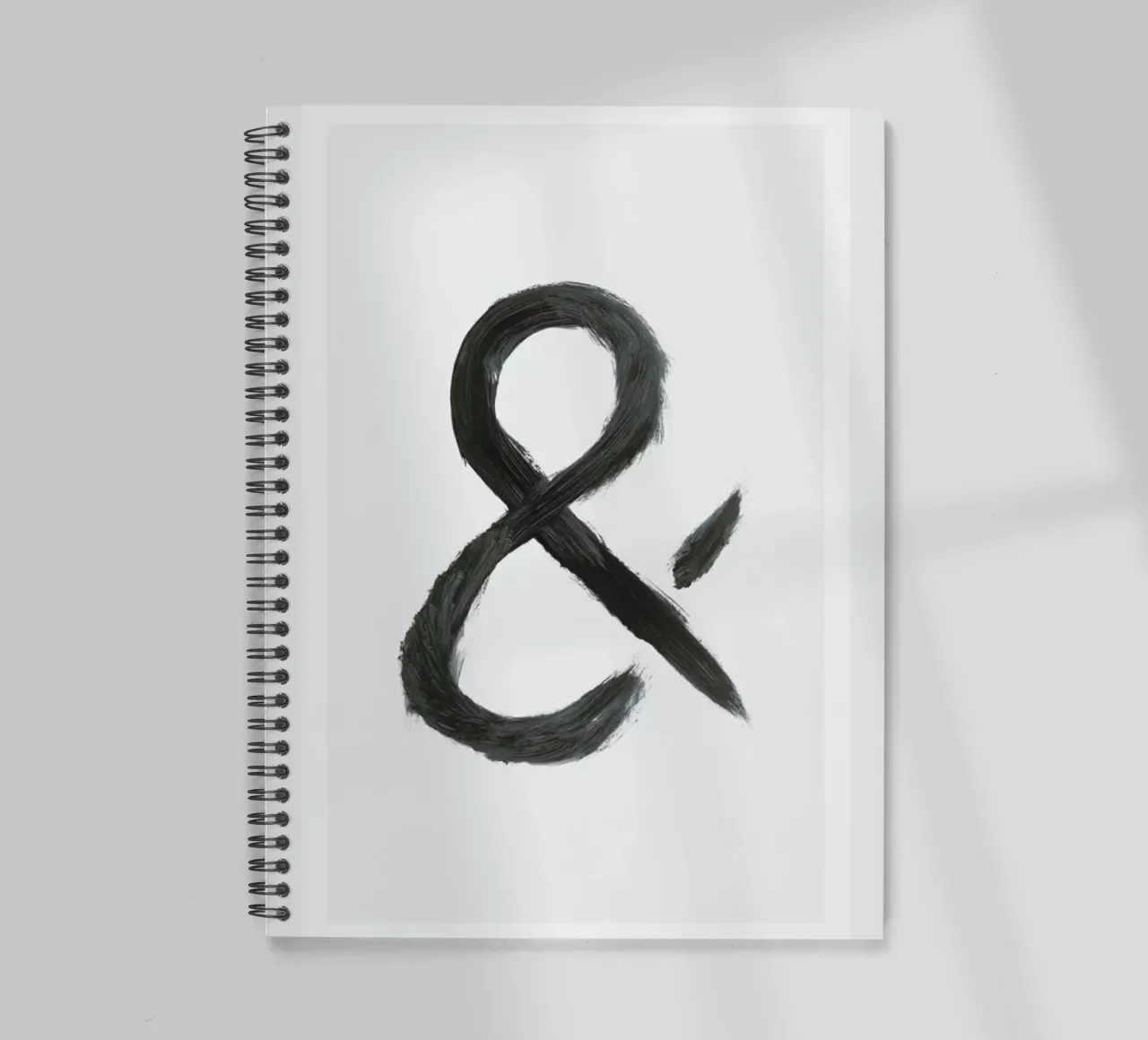 Ampersand spiral notebook by Bryon S. White