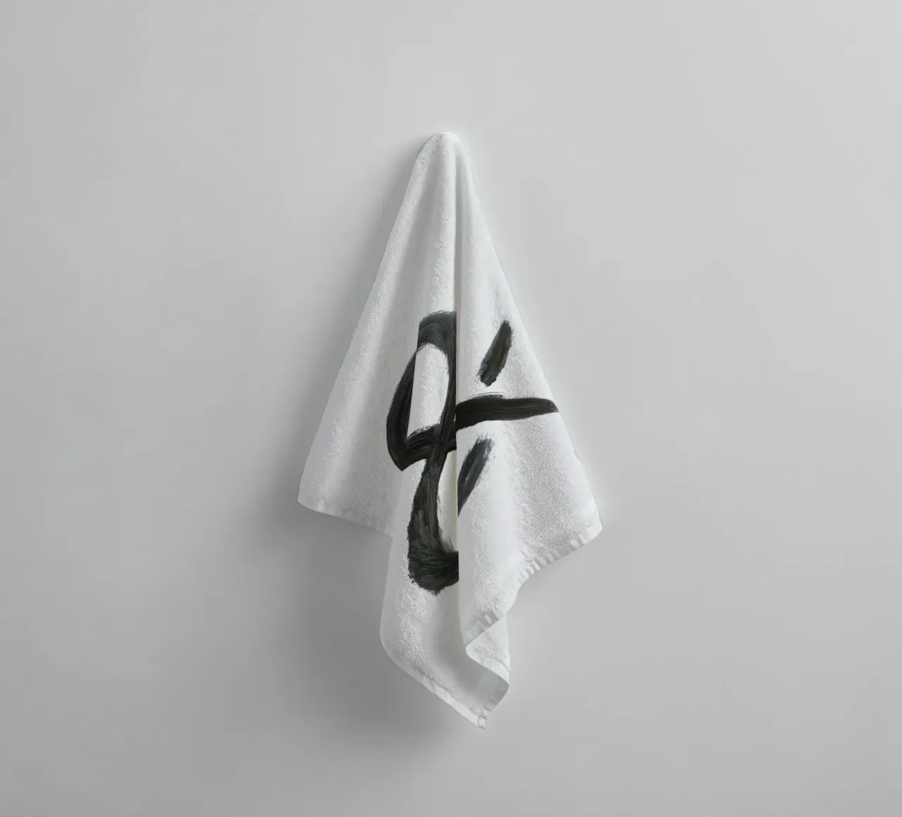 Ampersand towel by Bryon S. White