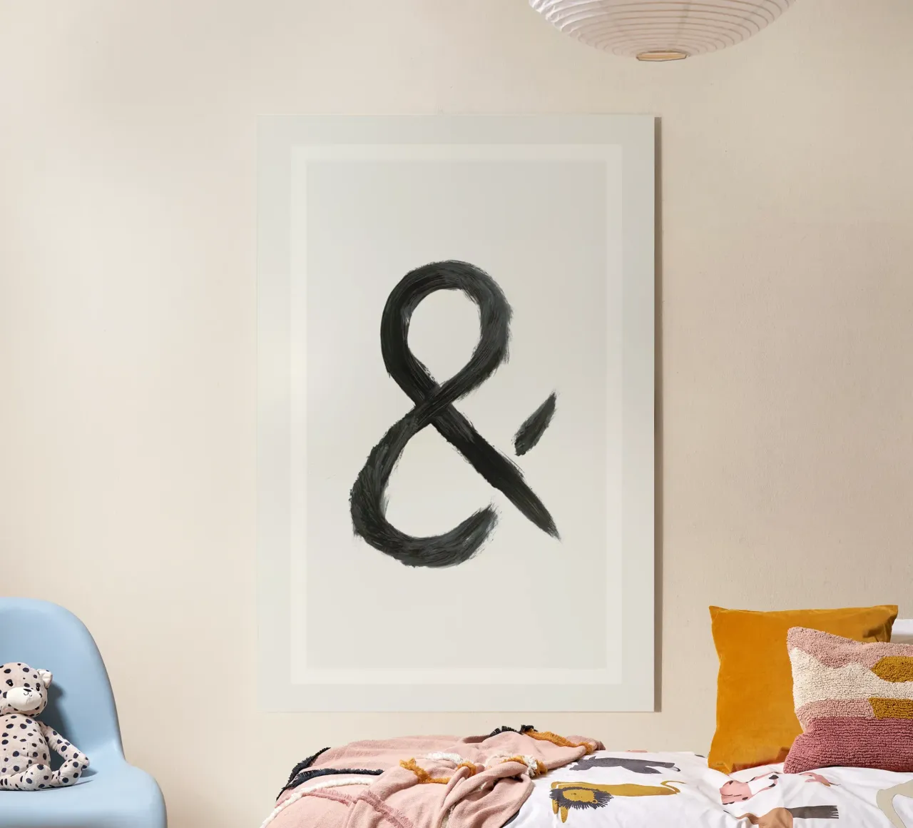 Ampersand acrylic glass by Bryon S. White