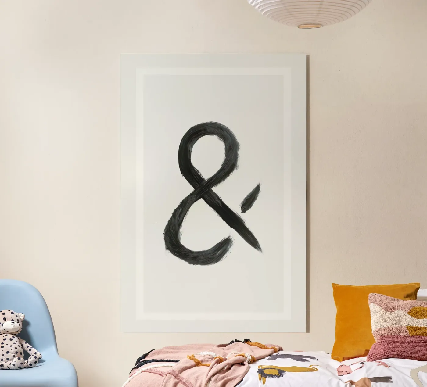 Ampersand acryl van Bryon S. White