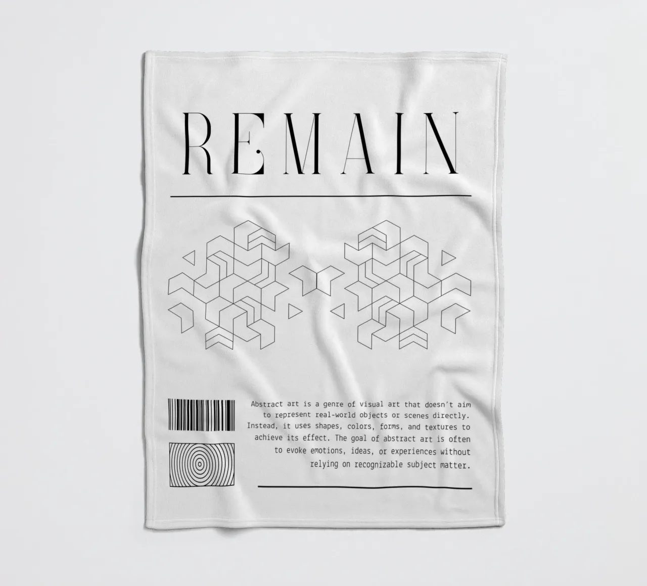 REMAIN | 05 coperta in pile da Einfach Uebel
