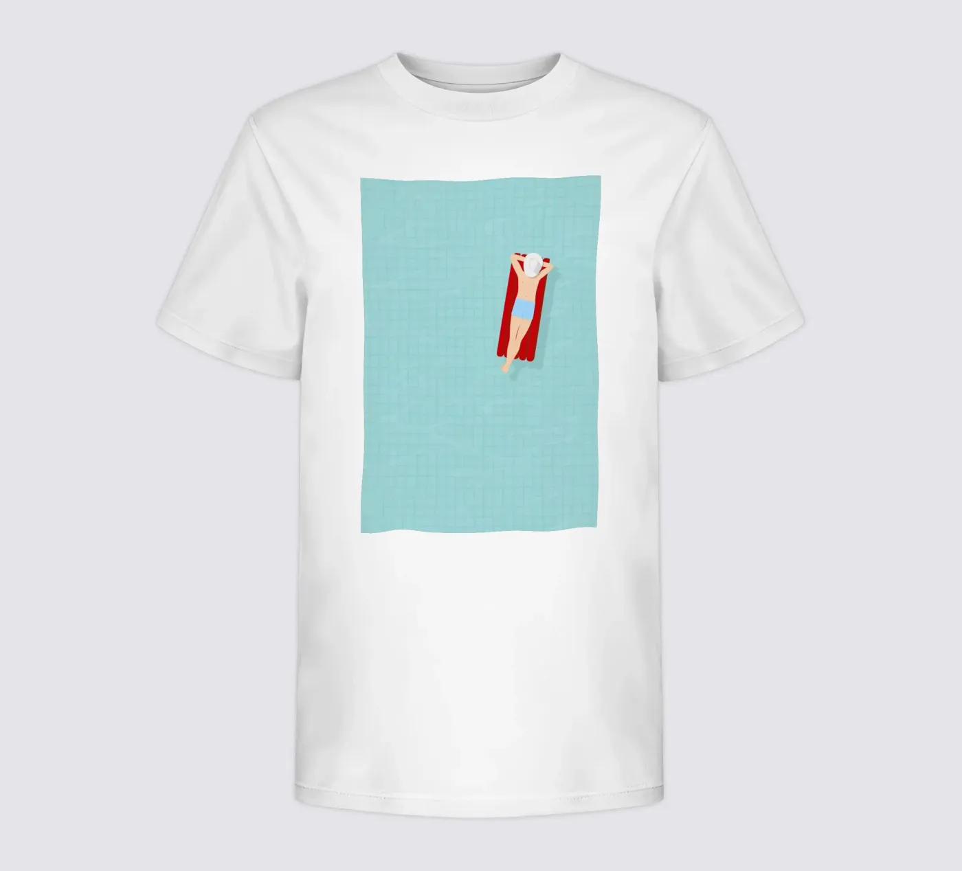Luftmatratze t-shirt bambini da Amy & Kurt
