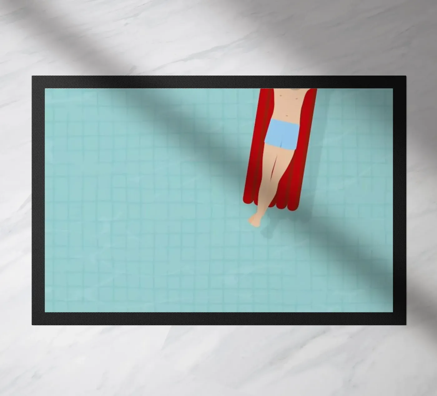 Luftmatratze doormat by Amy & Kurt