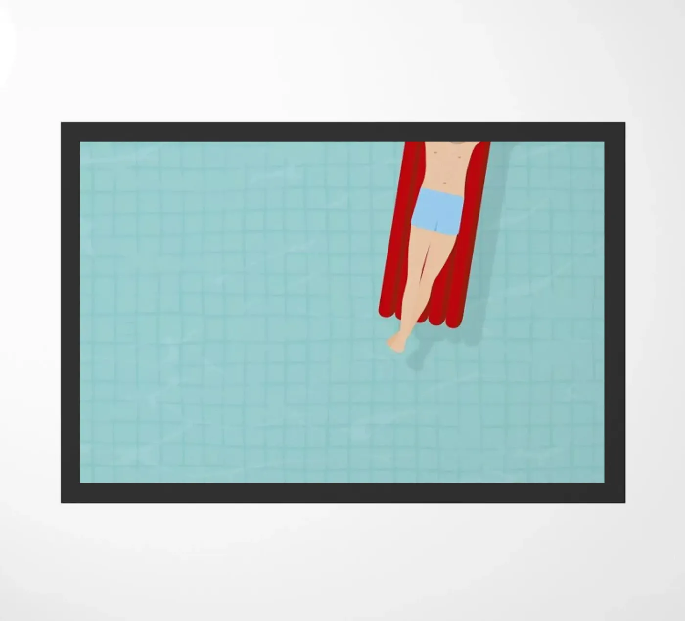 Luftmatratze doormat by Amy & Kurt