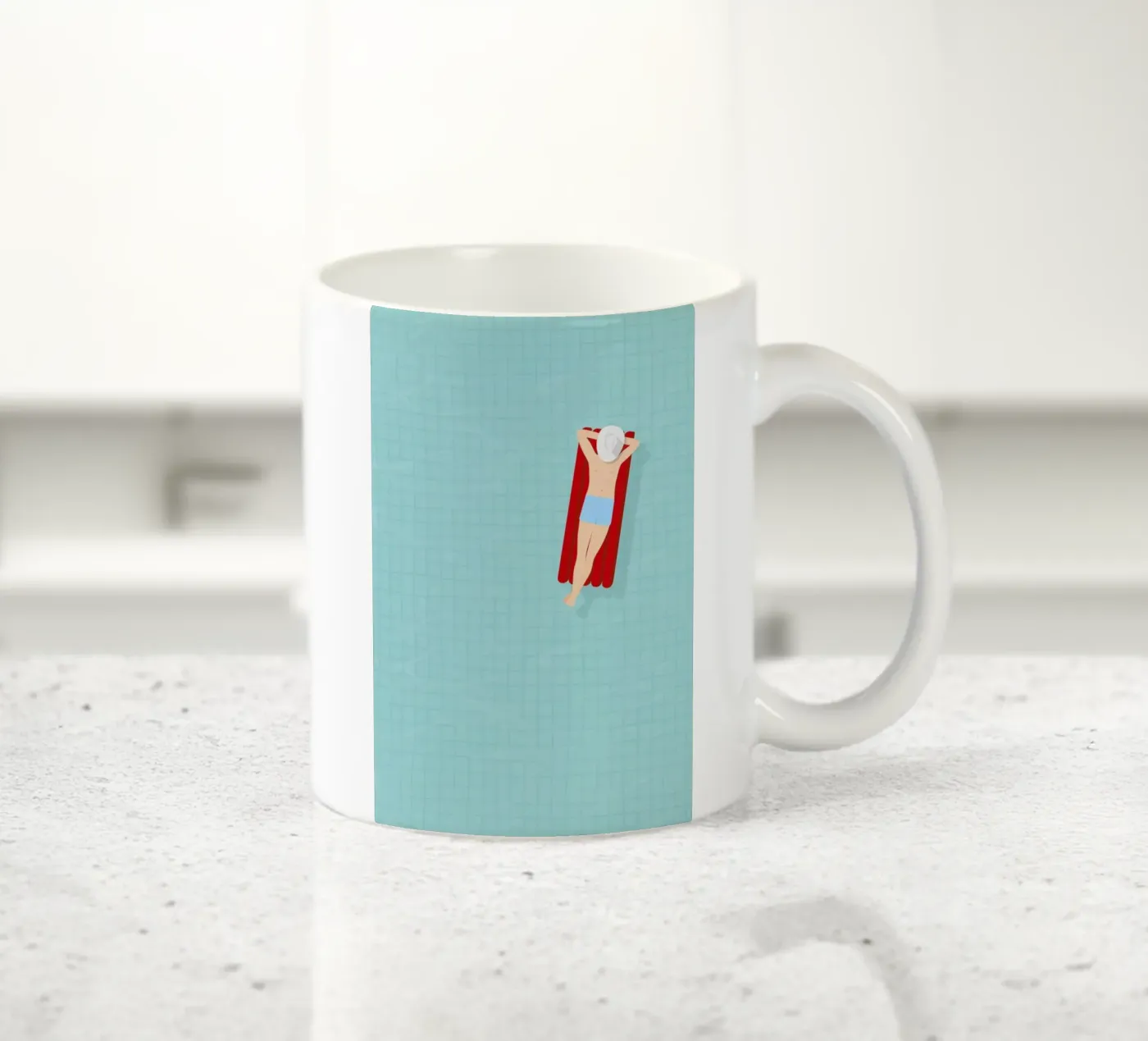 Luftmatratze ceramic mug by Amy & Kurt