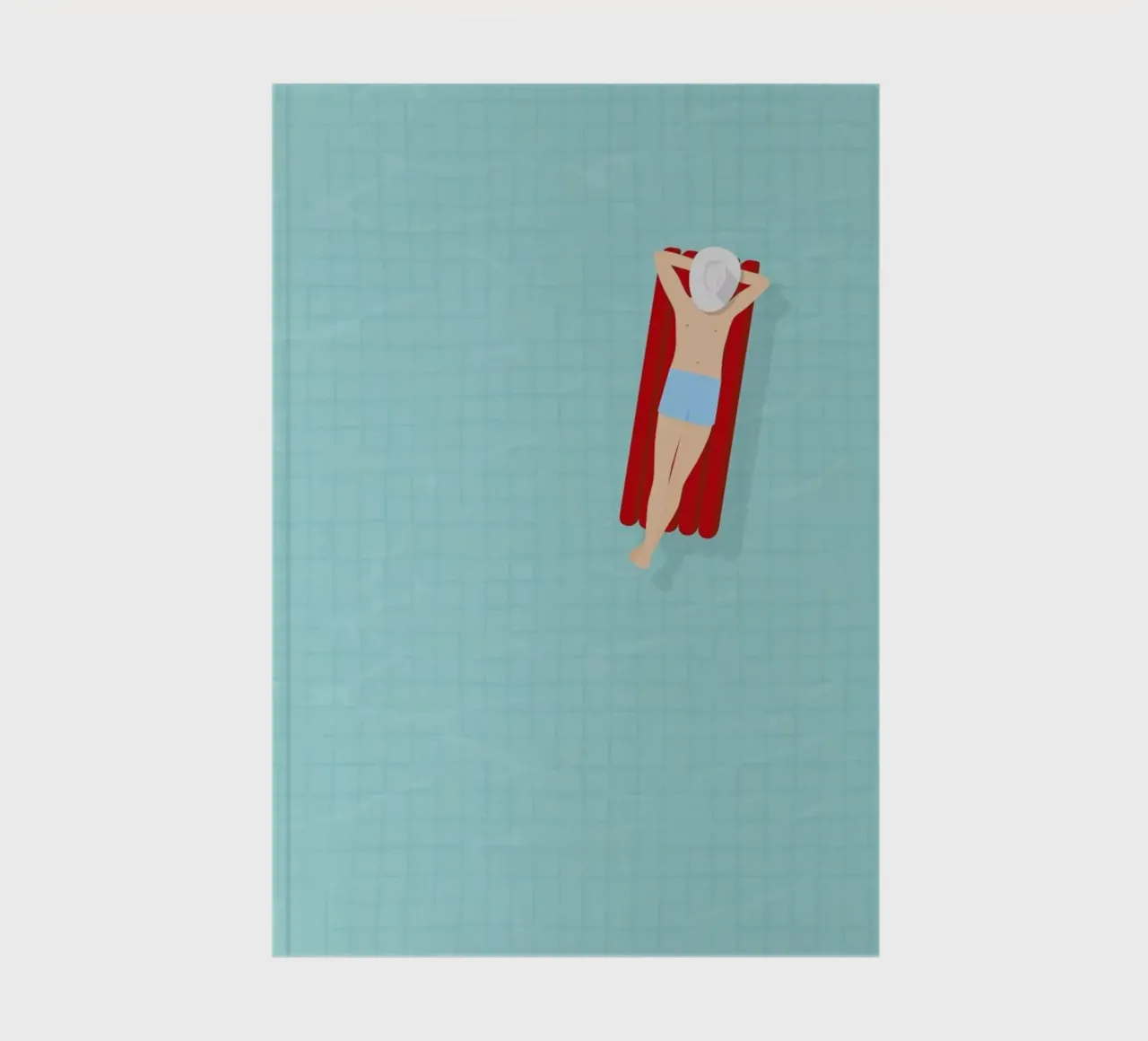 Luftmatratze Notizbuch von Amy & Kurt