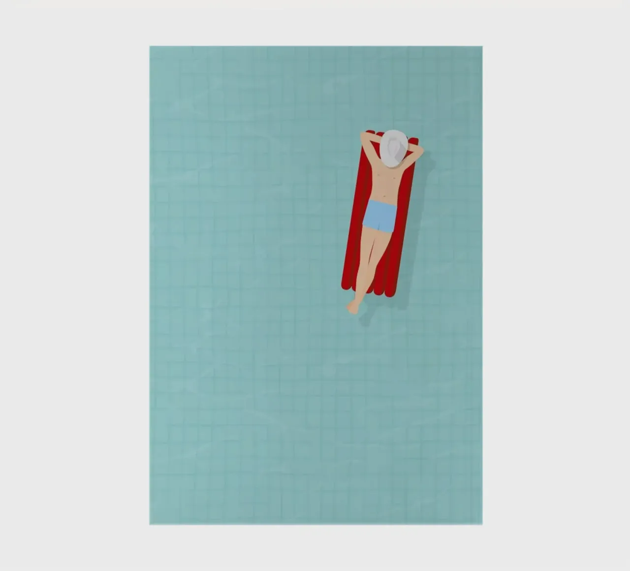 Luftmatratze Notizbuch von Amy & Kurt