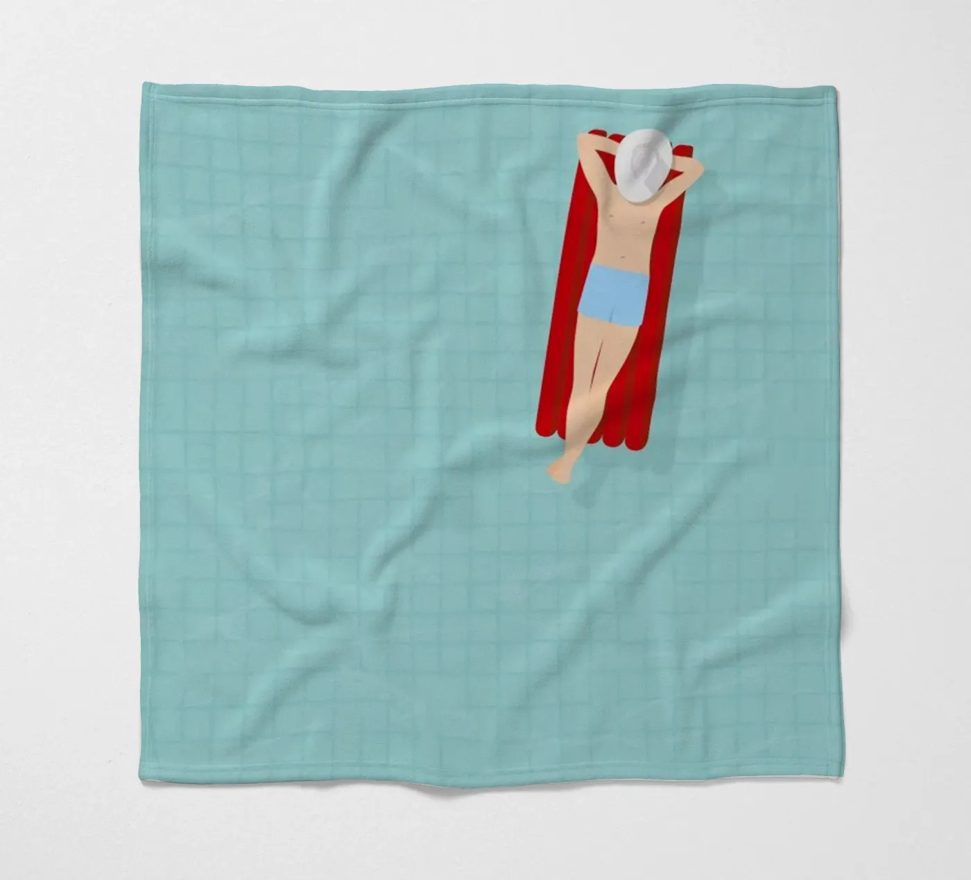 Luftmatratze Fleecedecke von Amy & Kurt