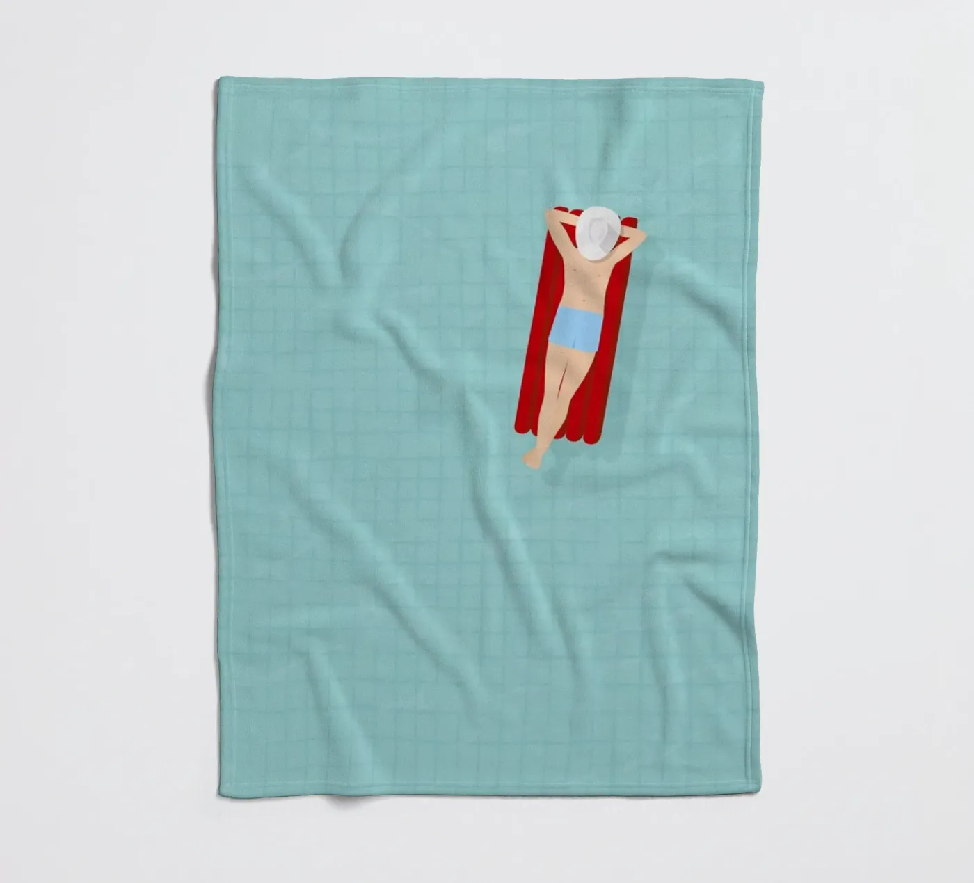 Luftmatratze Fleecedecke von Amy & Kurt