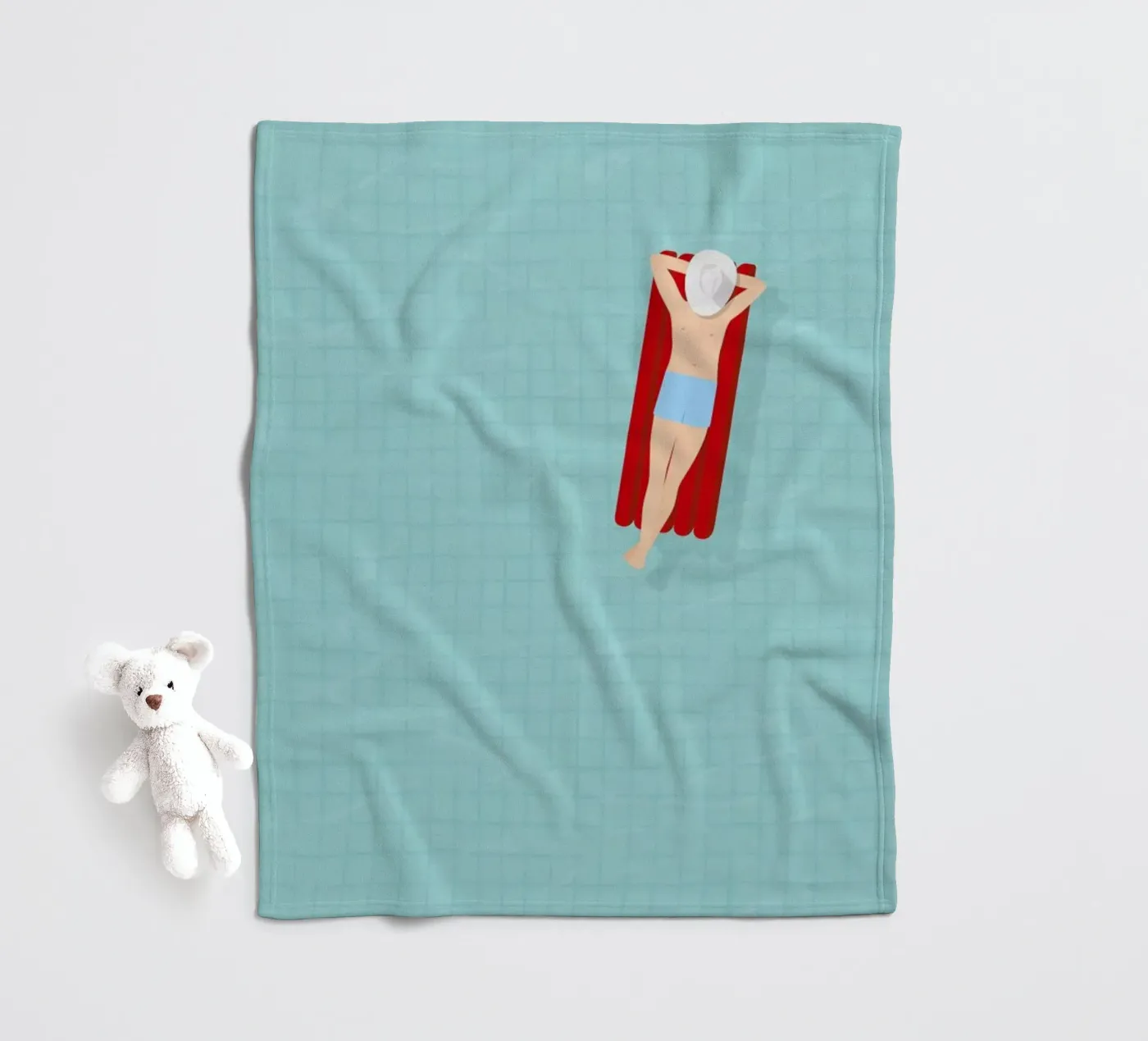 Luftmatratze Fleecedecke von Amy & Kurt