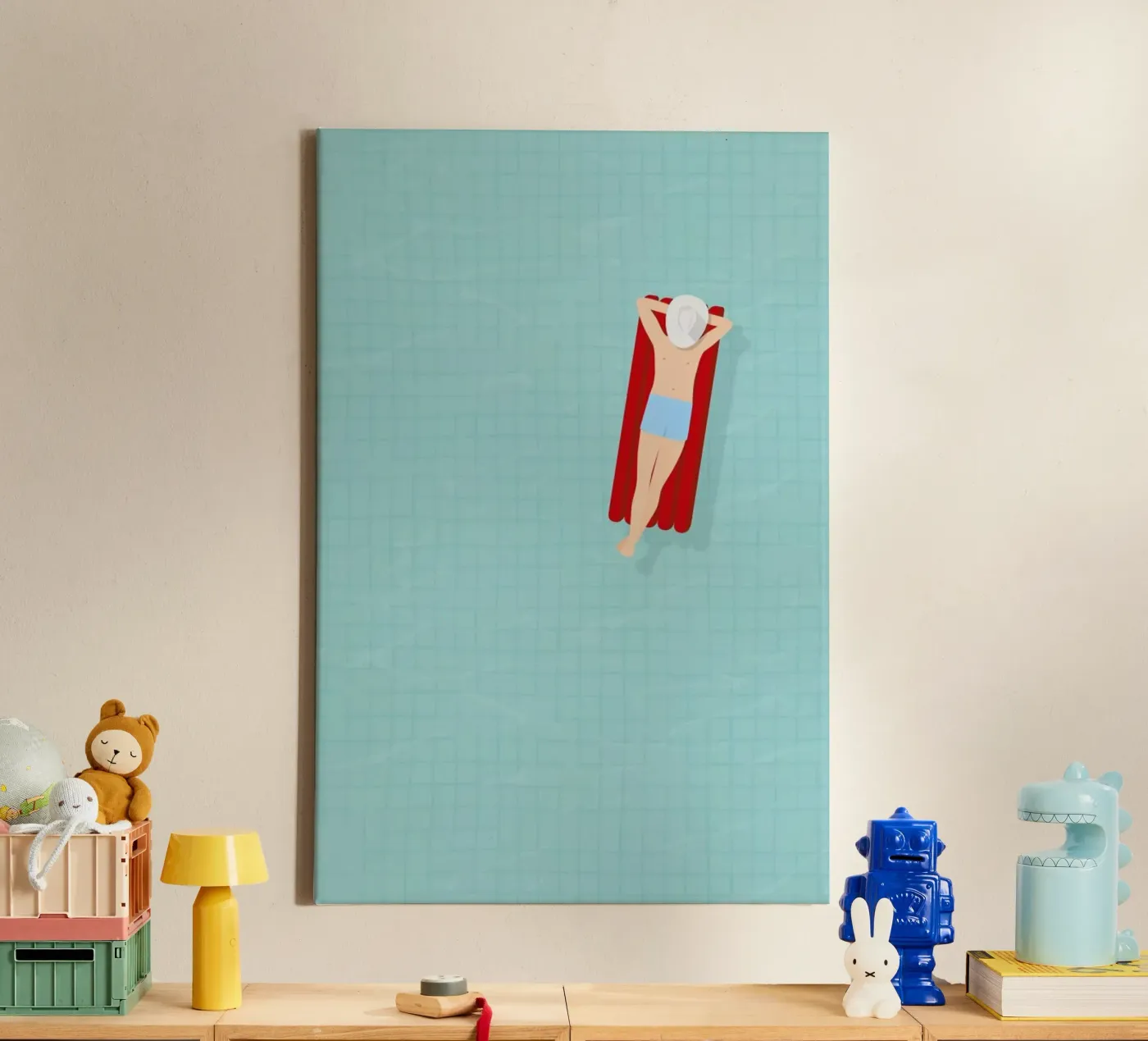 Luftmatratze canvas by Amy & Kurt