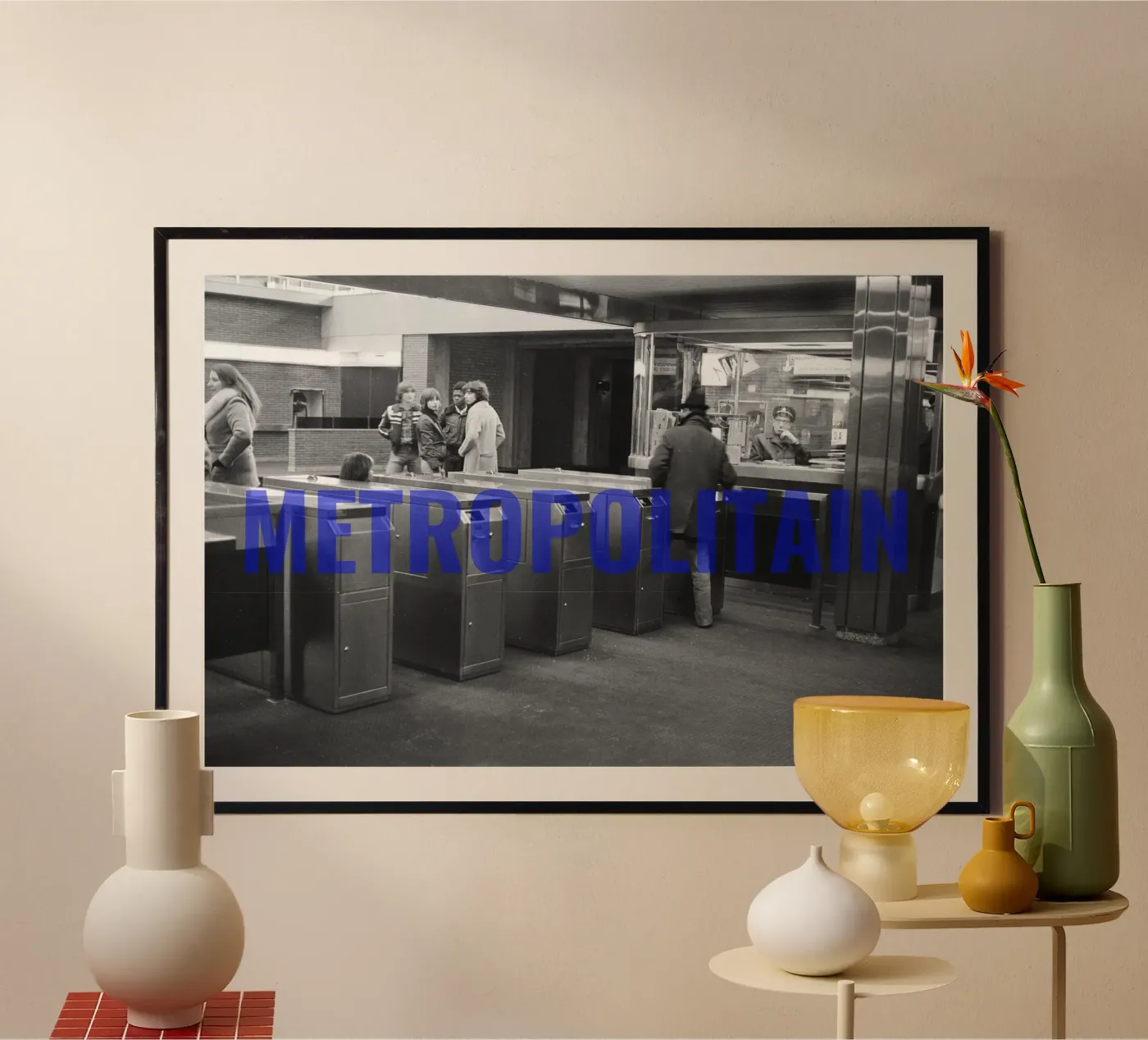 BrusselMetropool poster van DragonFly