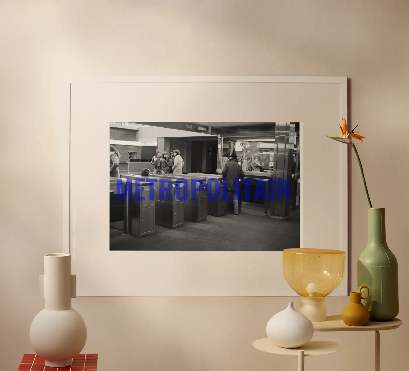 BrusselMetropool poster van DragonFly