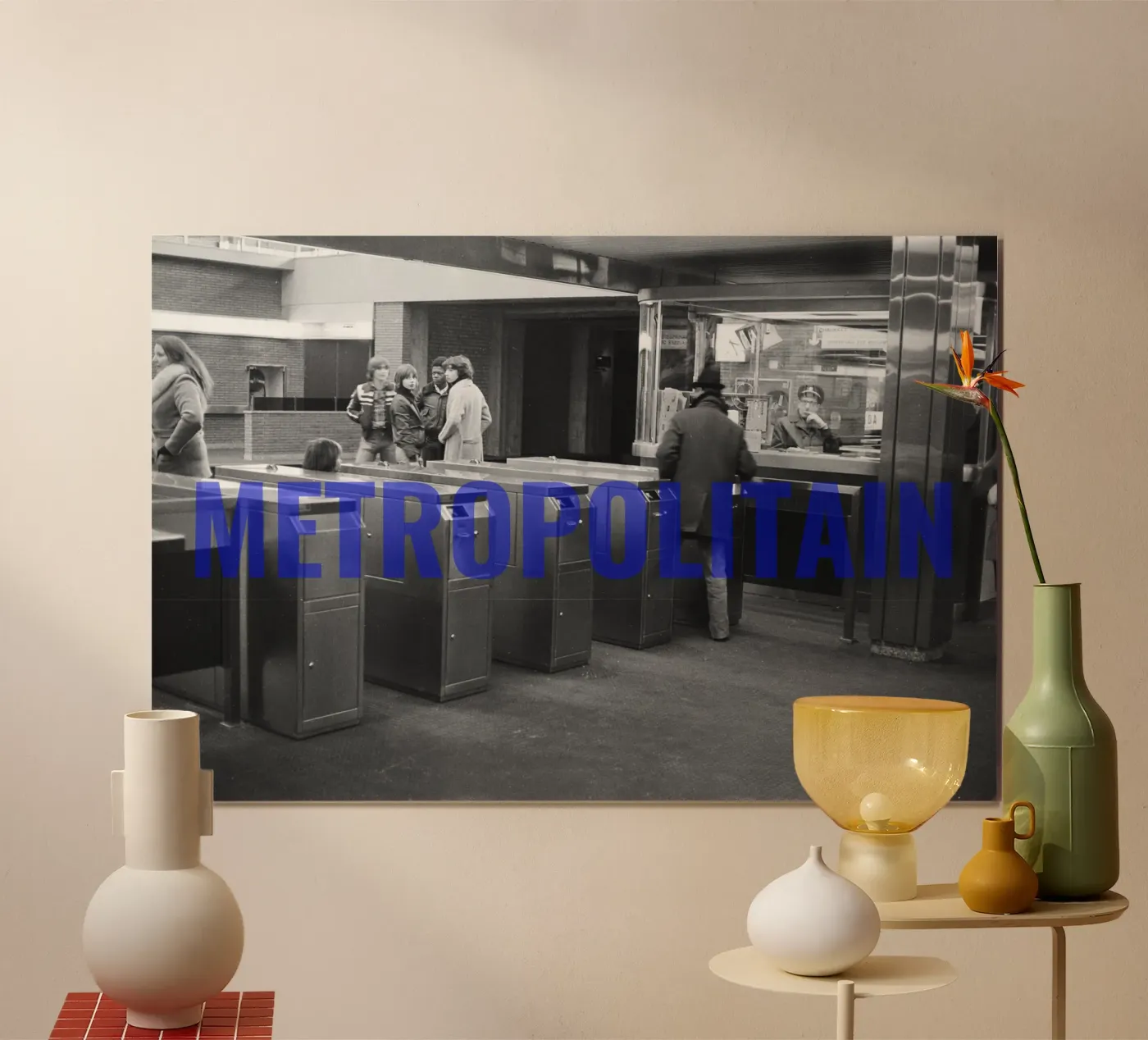 BrusselMetropool poster van DragonFly