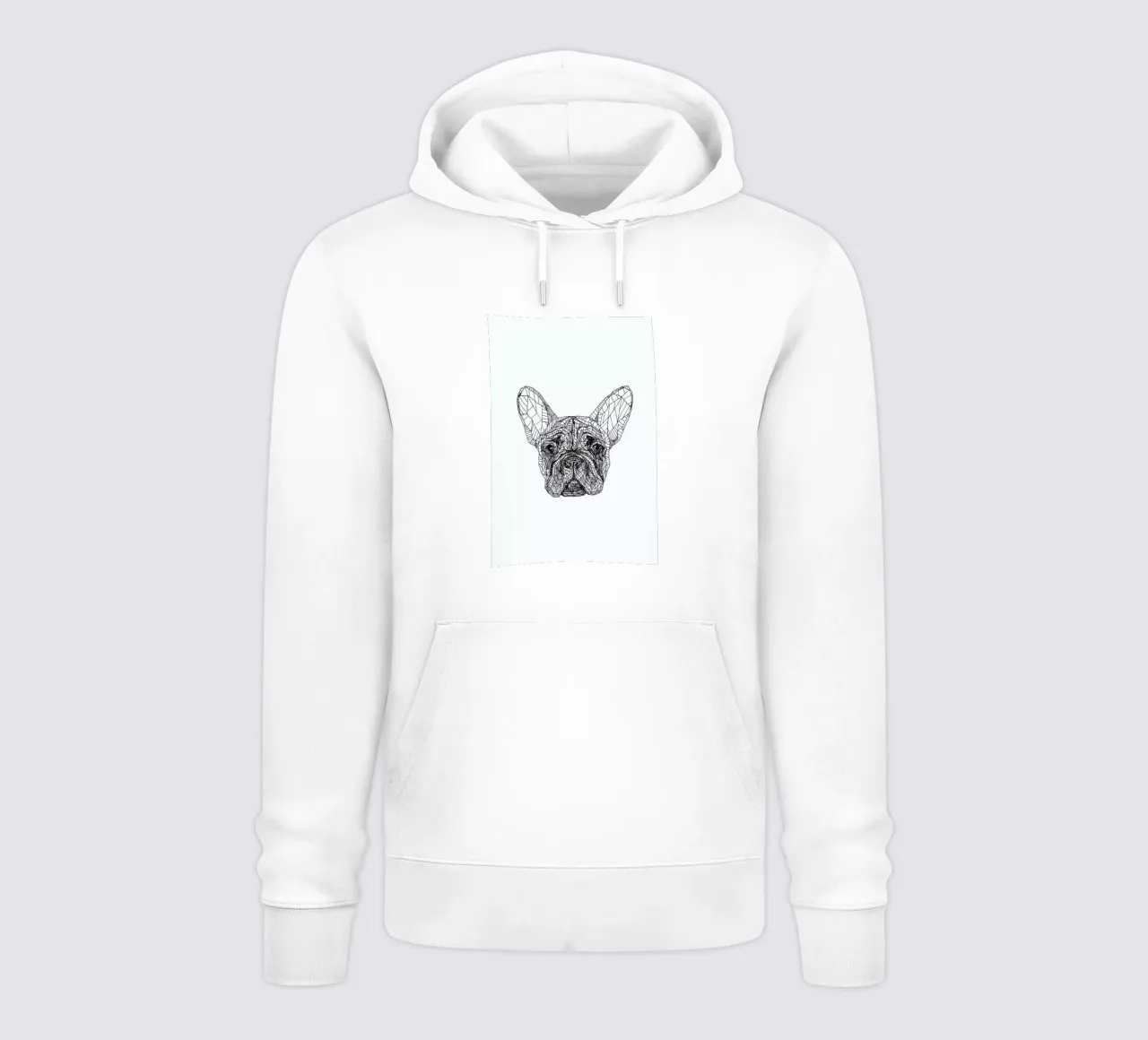 Frenchie felpa con cappuccio da Pen & Ink