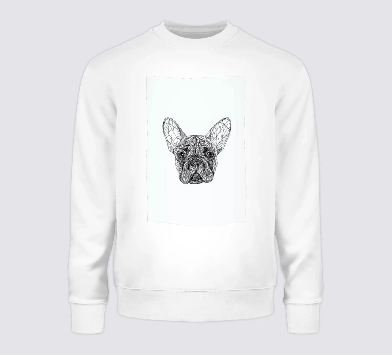 Frenchie felpa da Pen & Ink