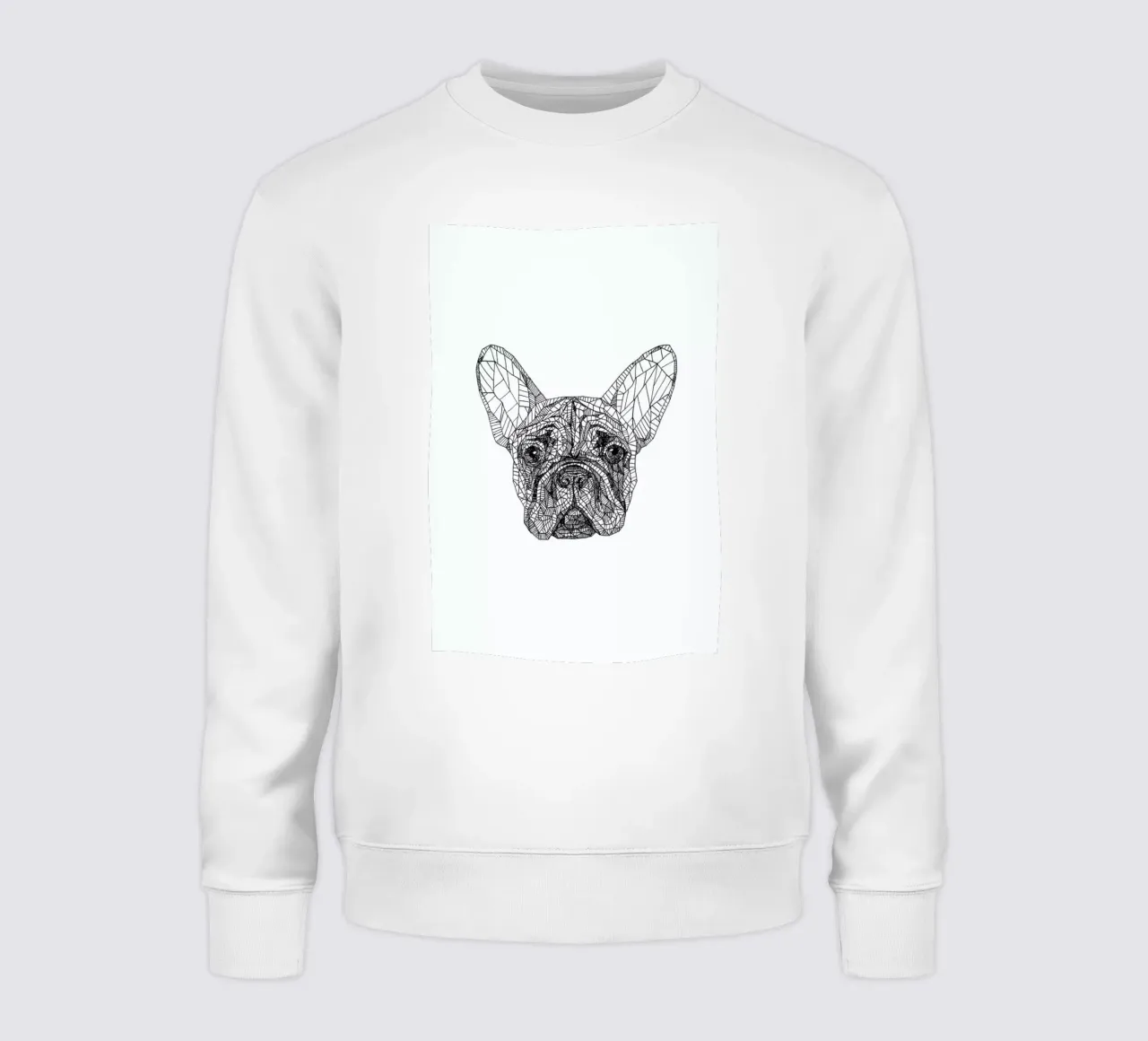 Frenchie sweatshirt van Pen & Ink