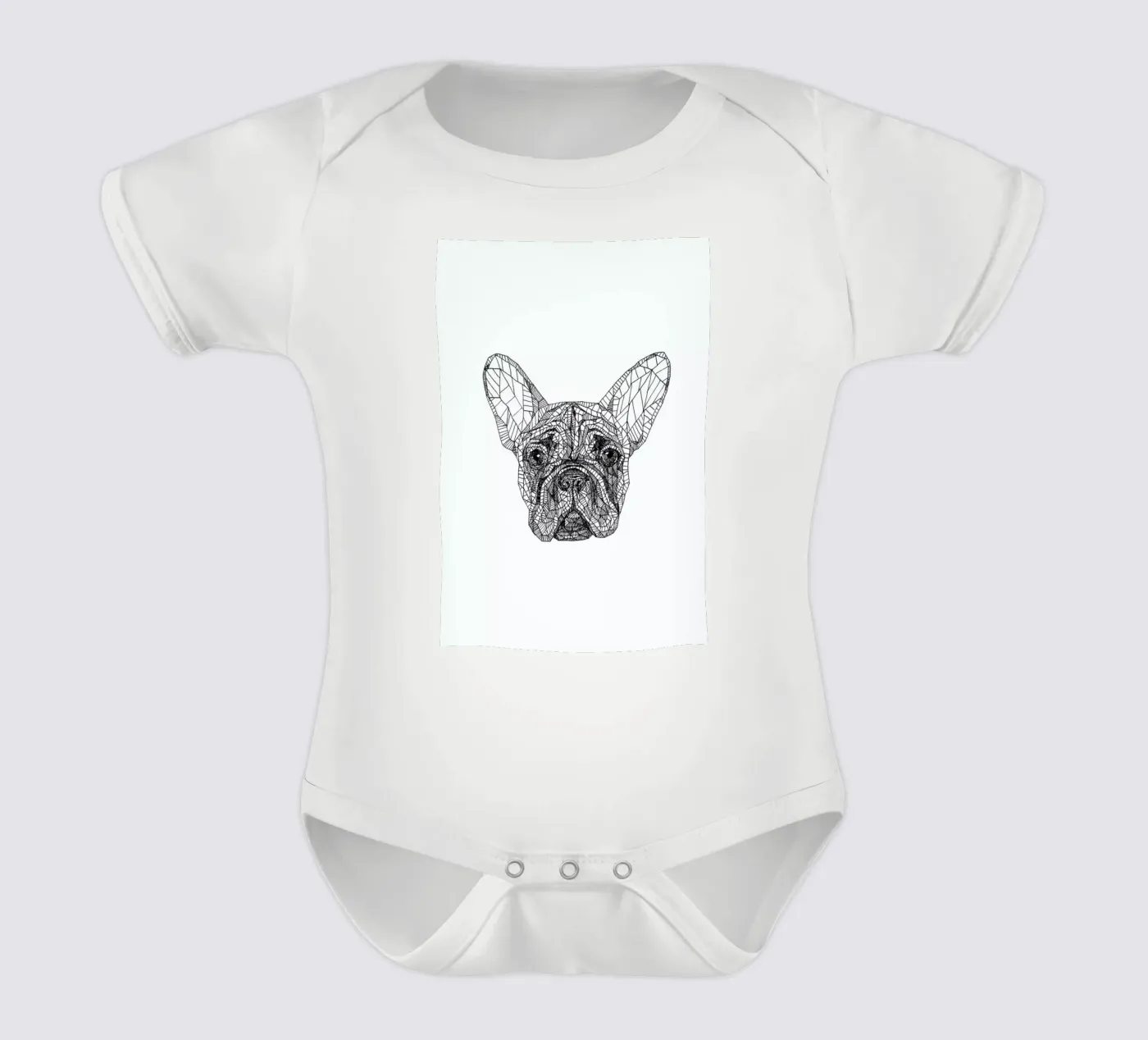 Frenchie body bébé de Pen & Ink