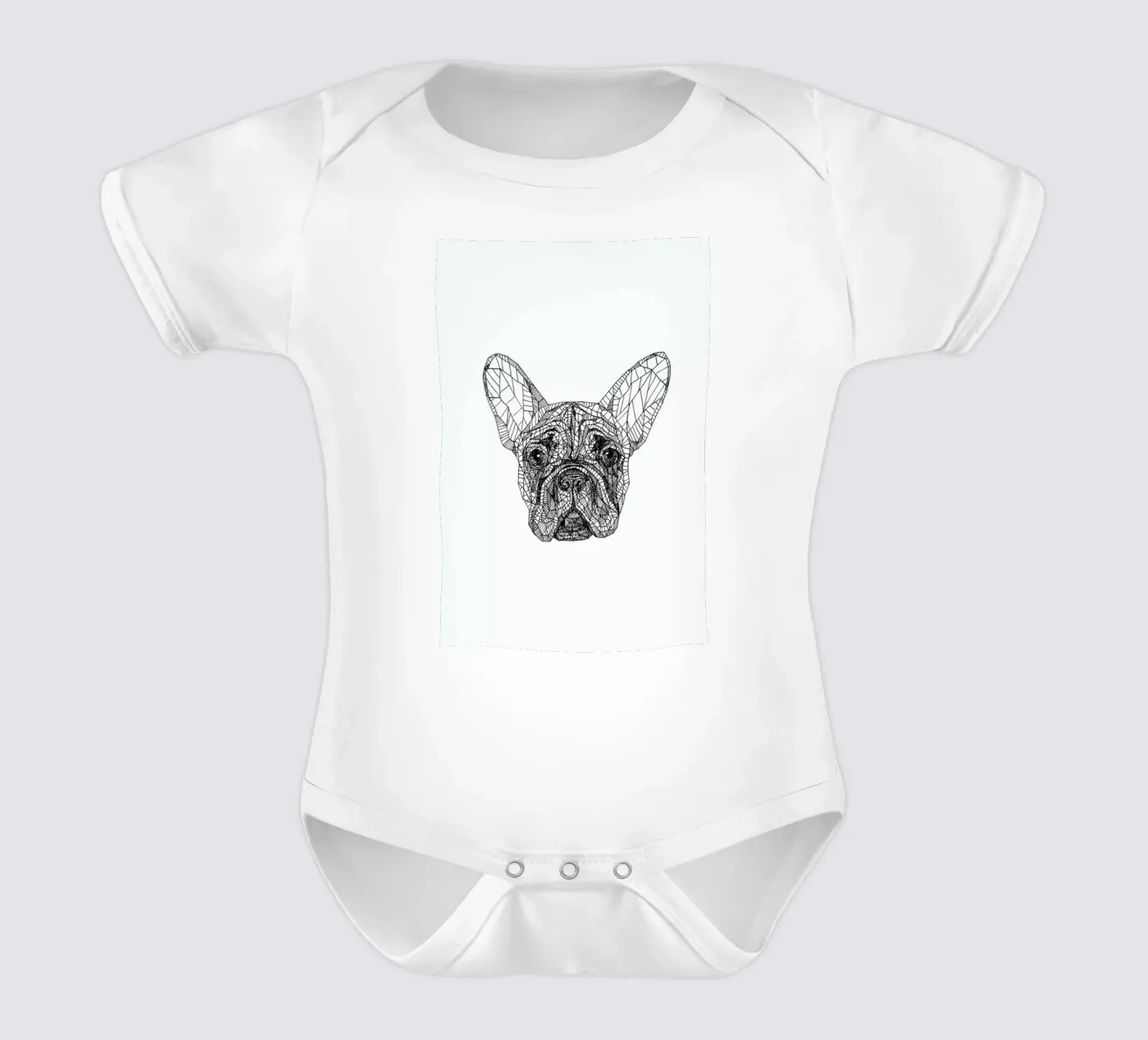Frenchie body bébé de Pen & Ink