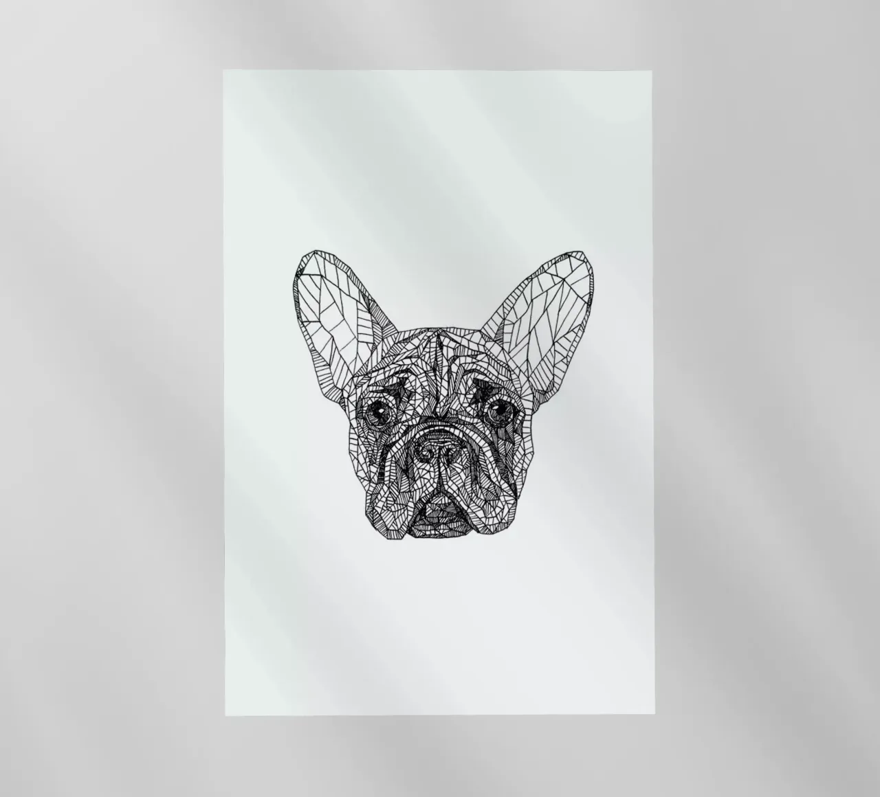 Frenchie pellicola backlit da Pen & Ink