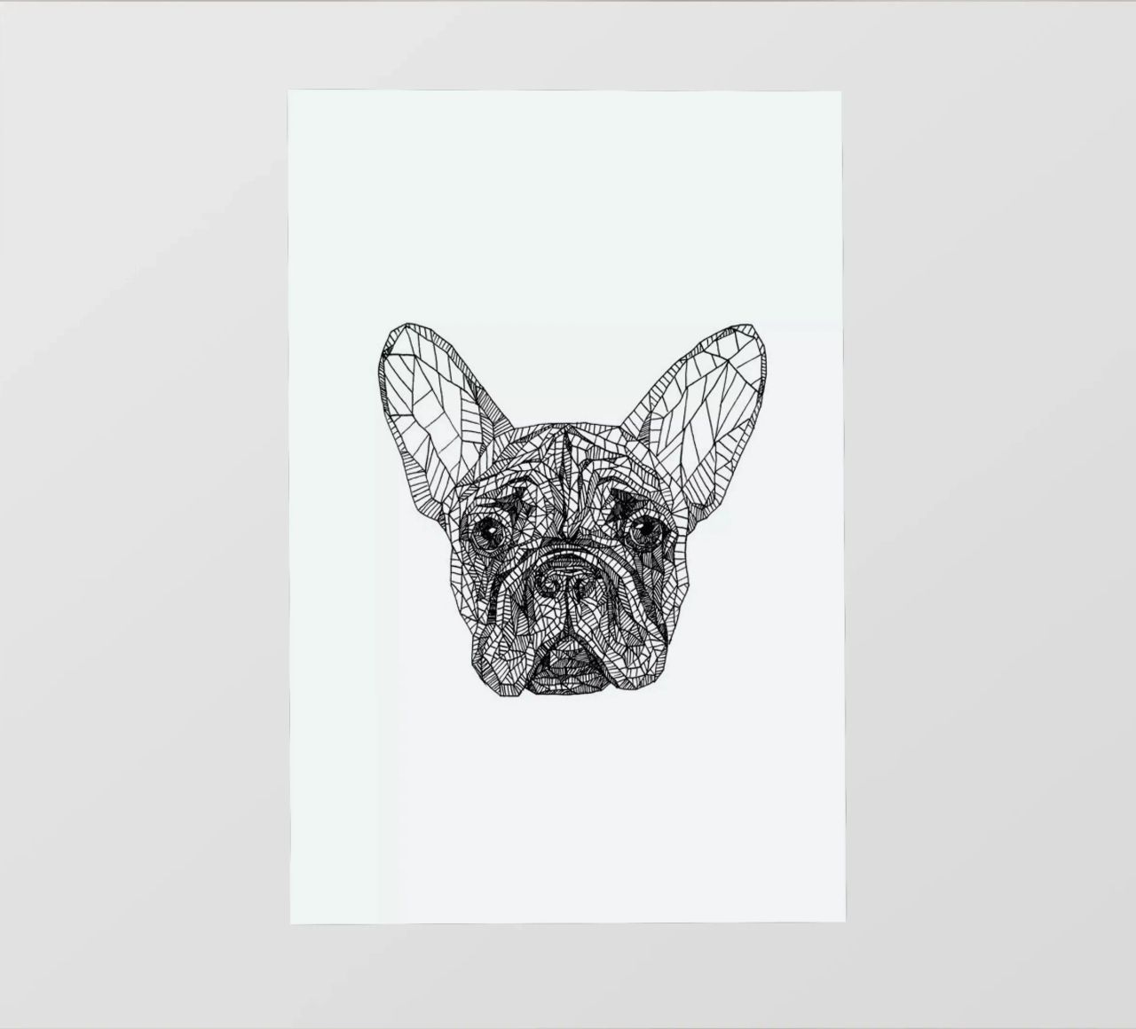 Frenchie pellicola backlit da Pen & Ink