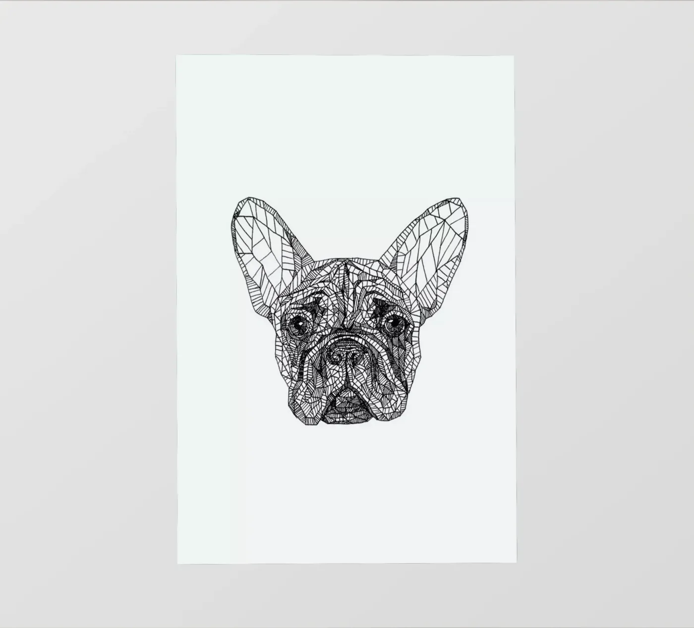 Frenchie pellicola backlit da Pen & Ink