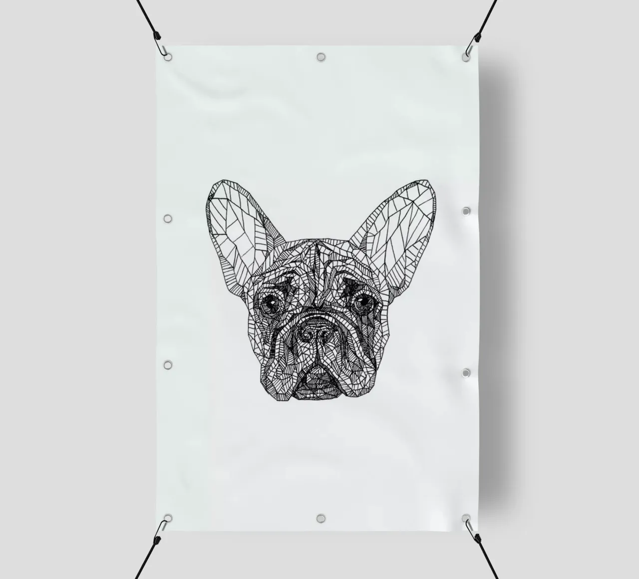 Frenchie telo in pvc da Pen & Ink