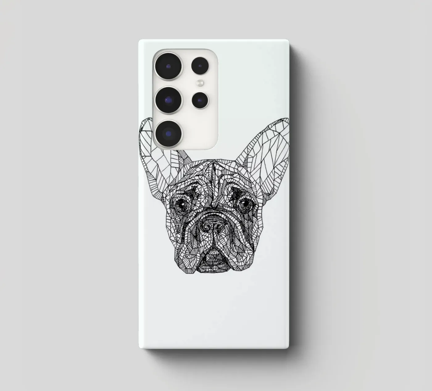 Frenchie cover samsung da Pen & Ink