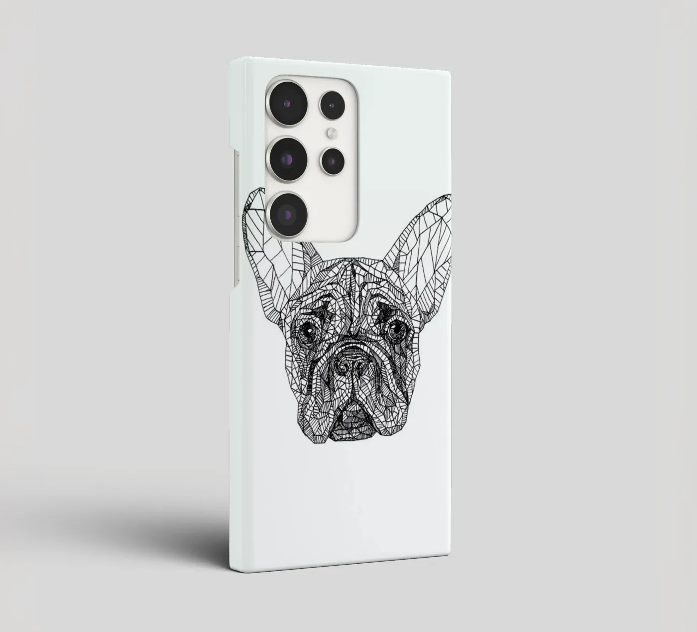 Frenchie cover samsung da Pen & Ink