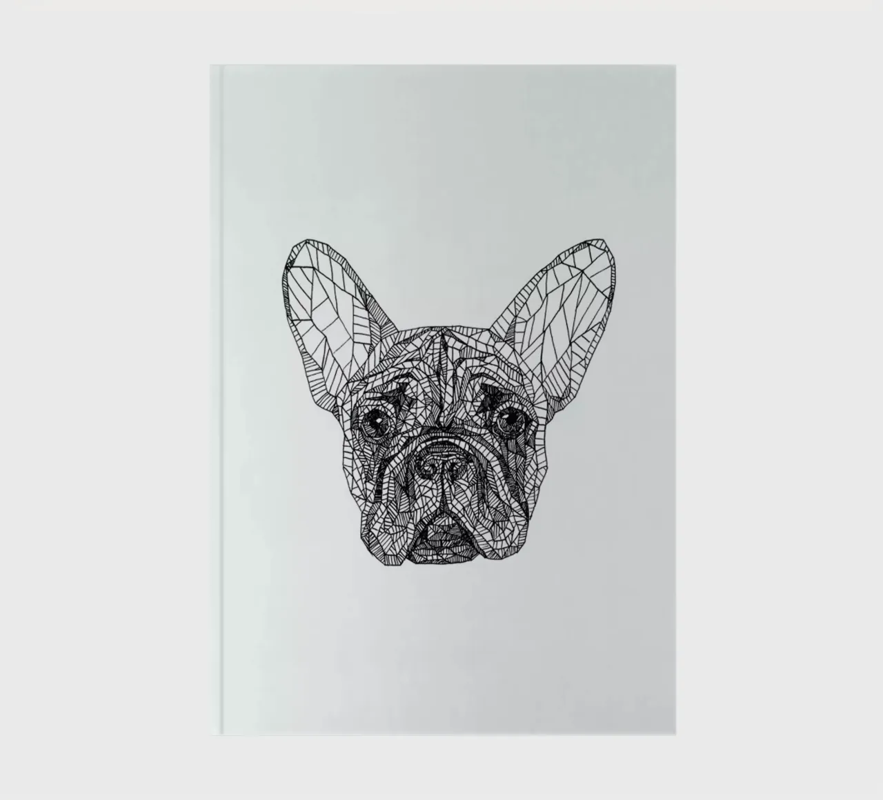 Frenchie notebook by Pen & Ink