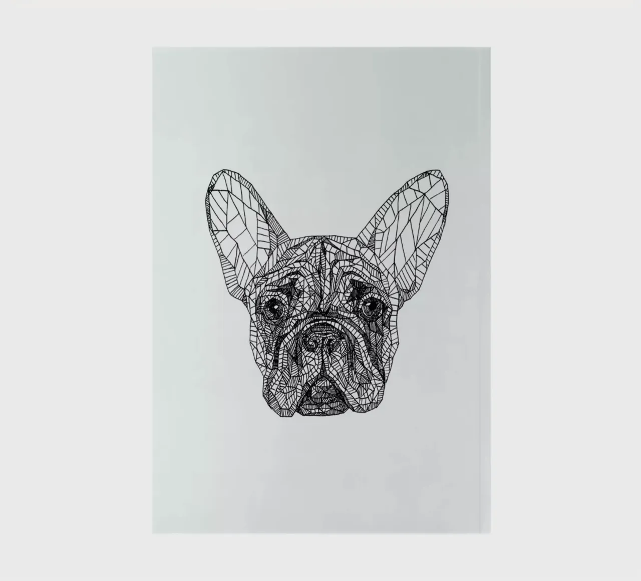 Frenchie notebook by Pen & Ink