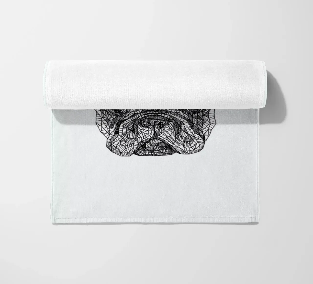 Frenchie telo mare da Pen & Ink