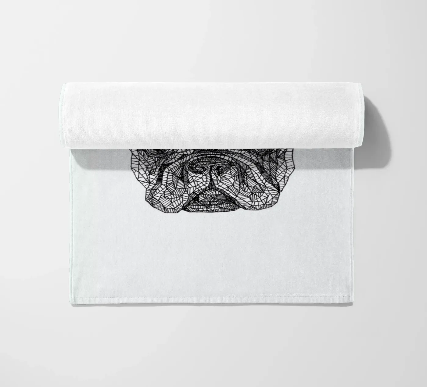 Frenchie telo mare da Pen & Ink