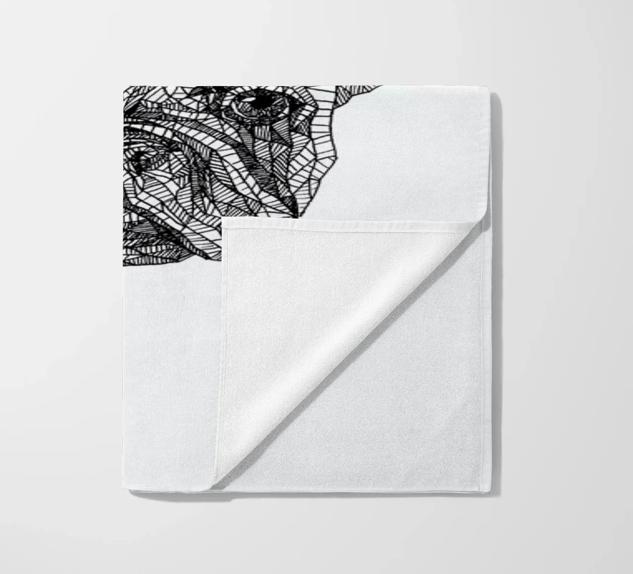 Frenchie telo mare da Pen & Ink