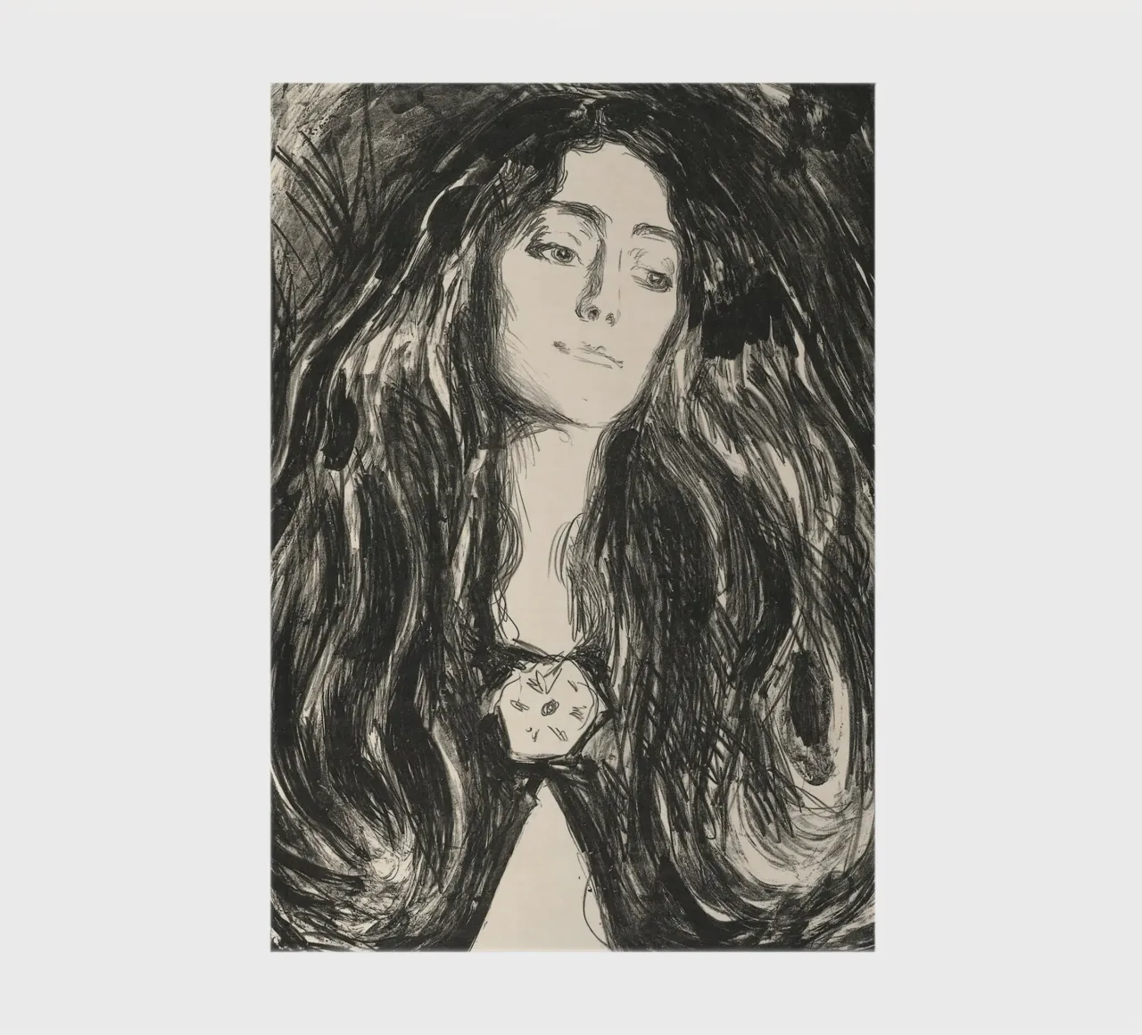 Edvard Munch - La spilla. Eva Mudocci diario da Timeless Artworks