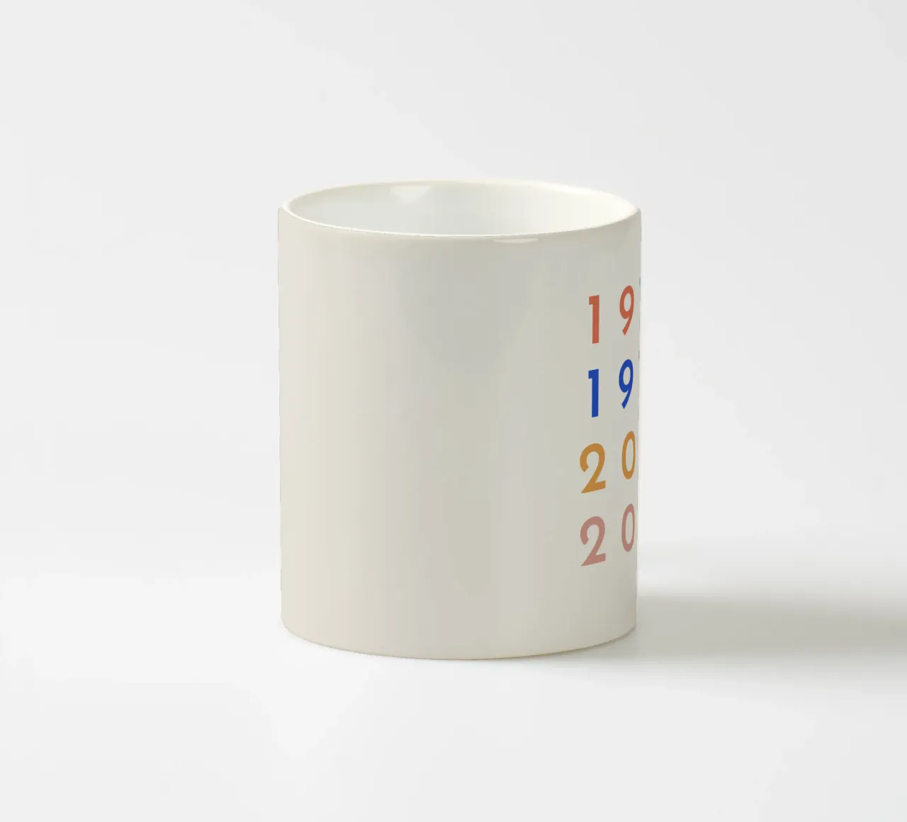Colorful Family ceramic mug by we line studio - design