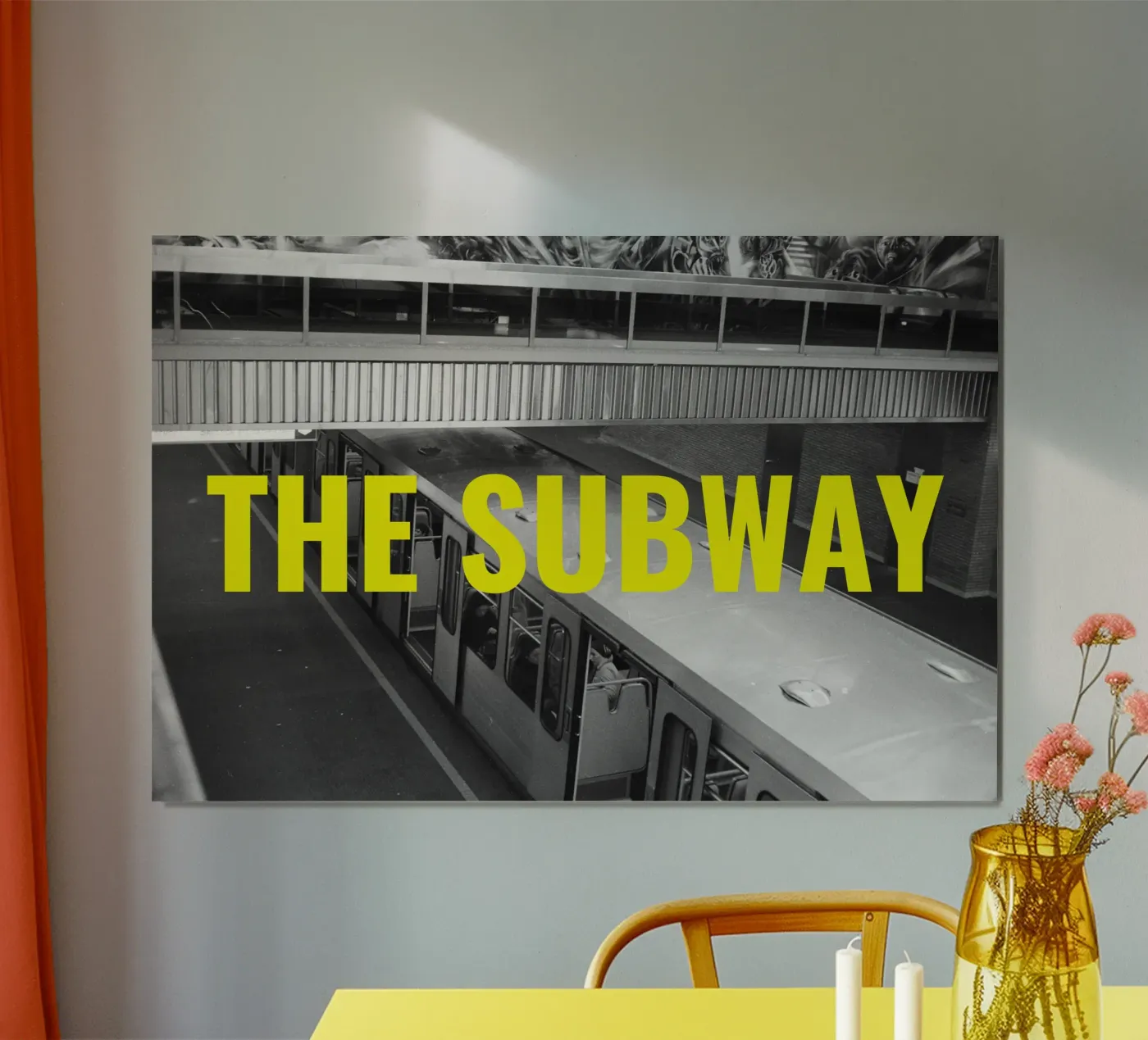 BrusselsSubway poster by DragonFly