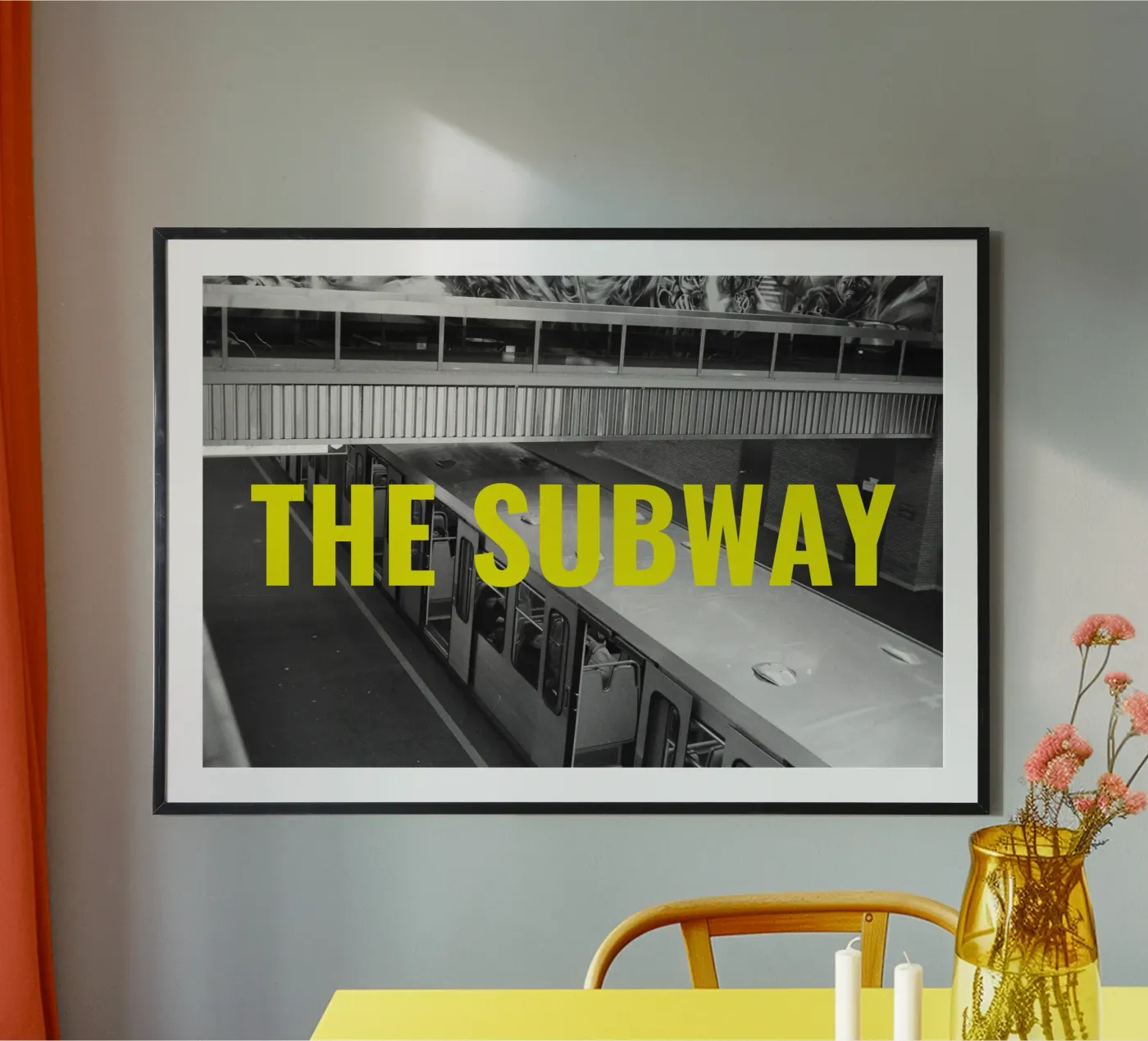 BrusselsSubway poster by DragonFly