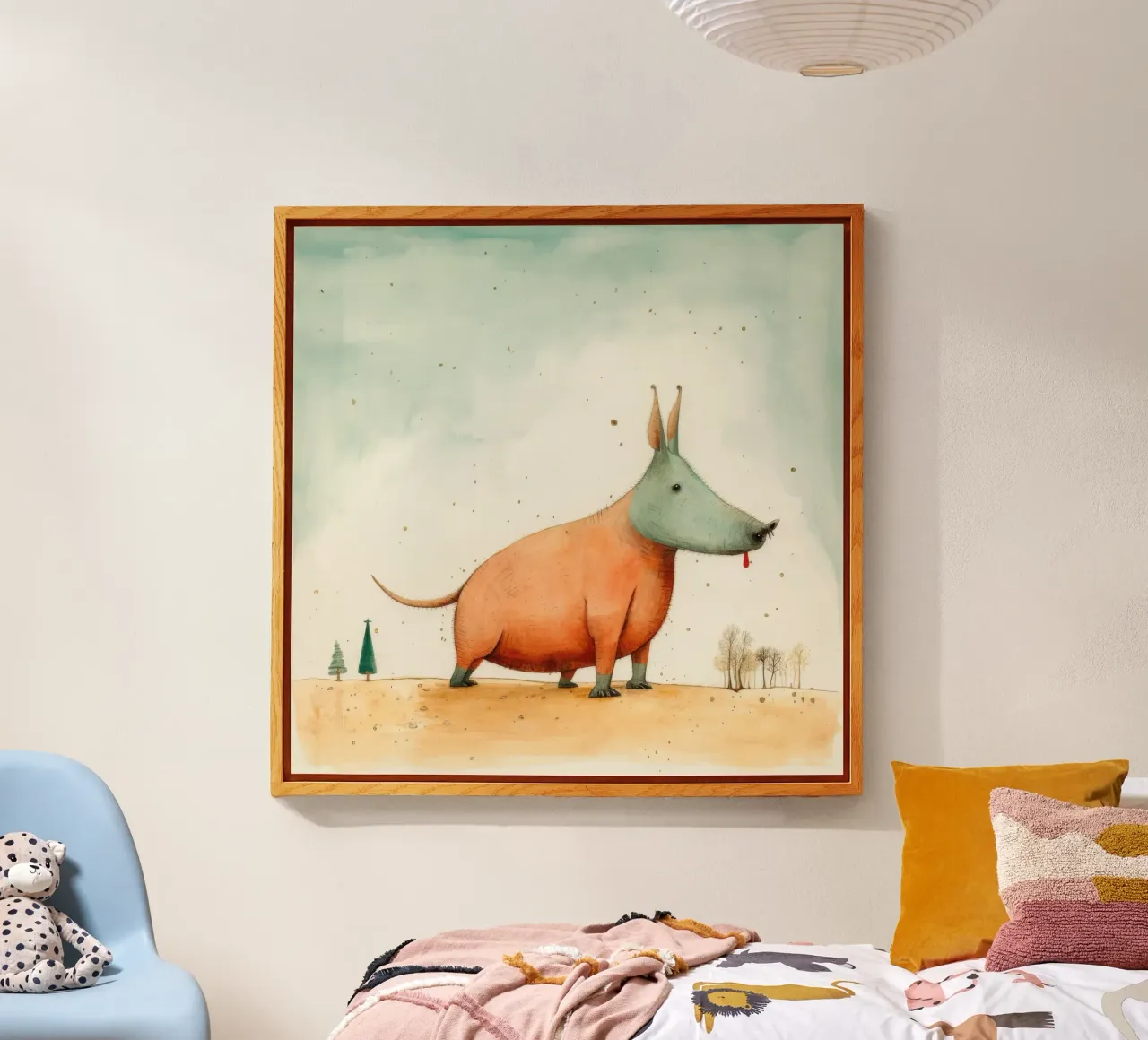 Mínimo Aardvark 2 metacrilato de Minimal Animal Art