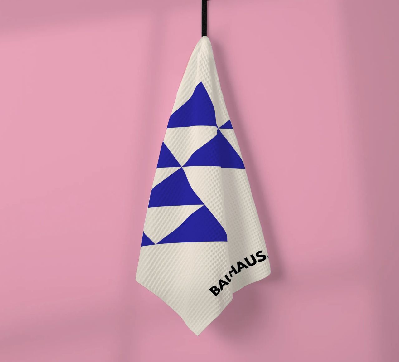 Blue Serenity | Abstract Bauhaus-Inspired Print paño de cocina de PrintCessStudio