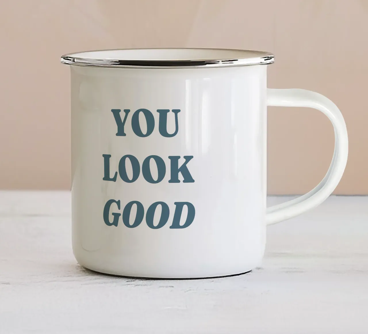 You Look Good tazza in smalto da lucky club