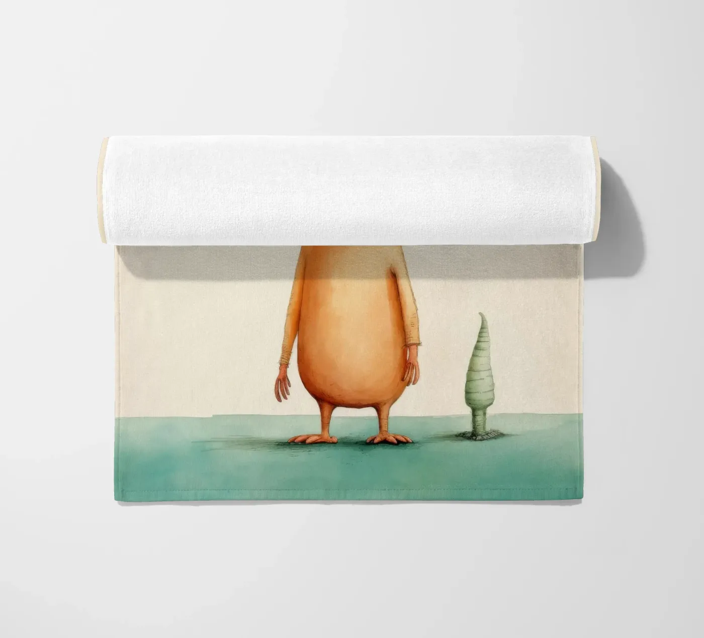 Minimo Aardvark telo mare da Minimal Animal Art