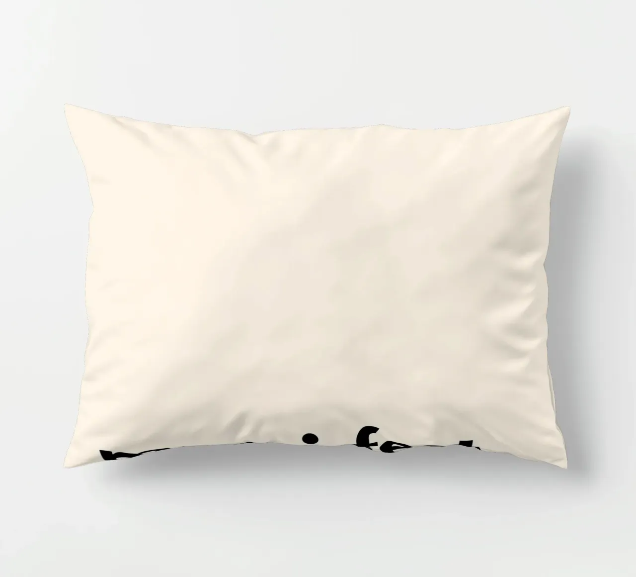 Manifest | Dictionary Style Print Kissen von PrintCessStudio