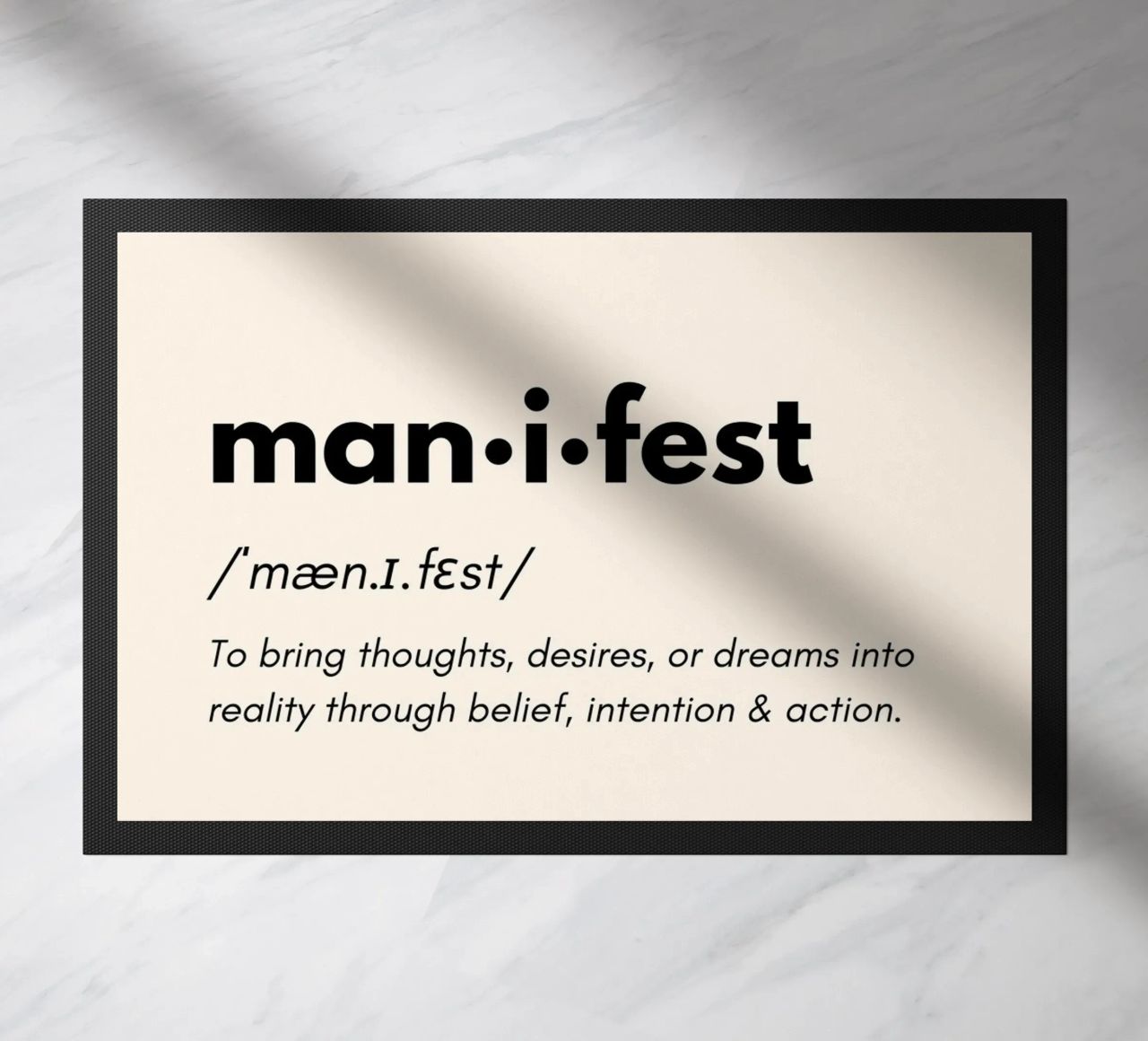 Manifest | Dictionary Style Print zerbino da PrintCessStudio
