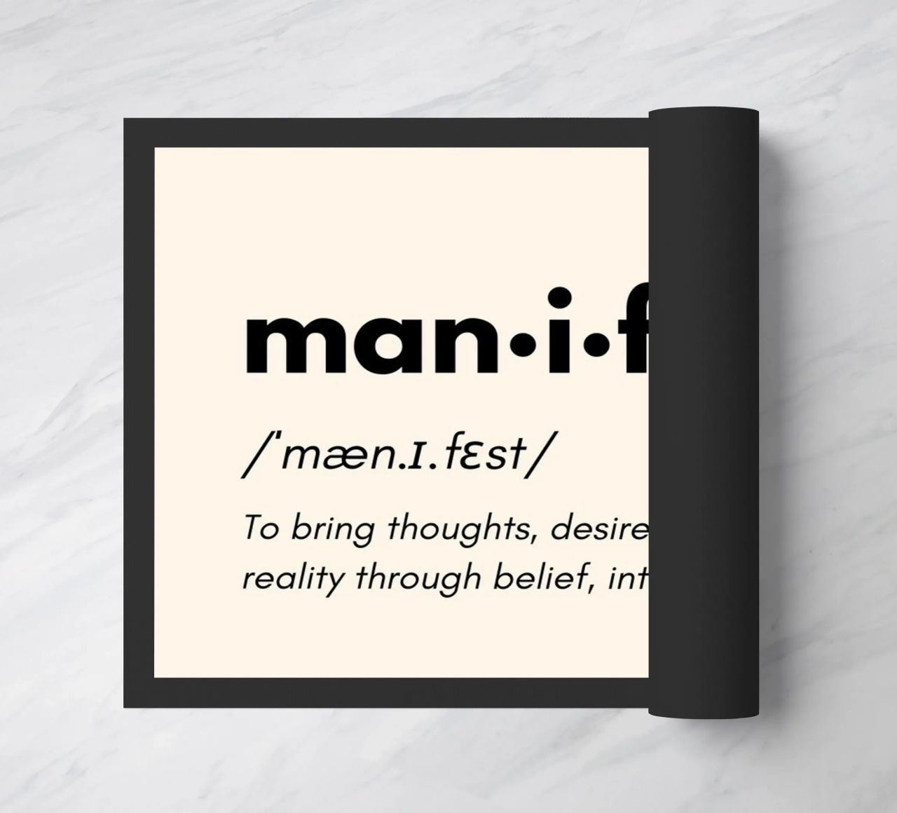 Manifest | Dictionary Style Print zerbino da PrintCessStudio