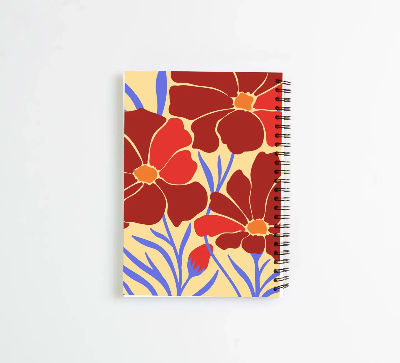 Abstract Botanical Bliss | Floral Art Print Ringbuch von PrintCessStudio