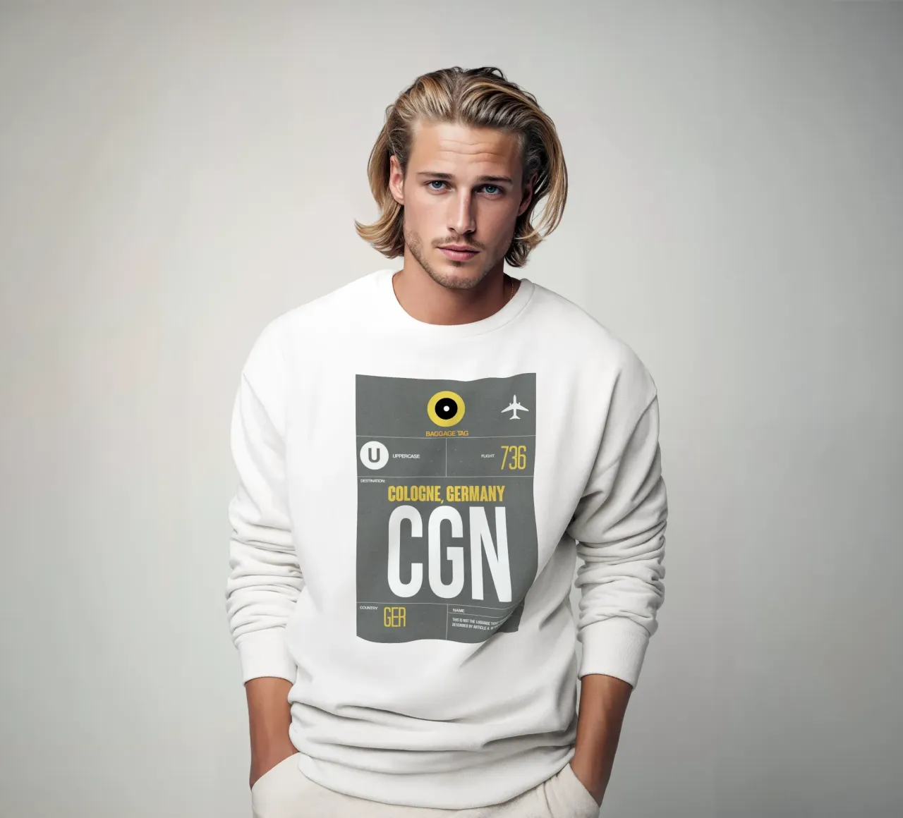CGN - Cologne felpa da Naxart