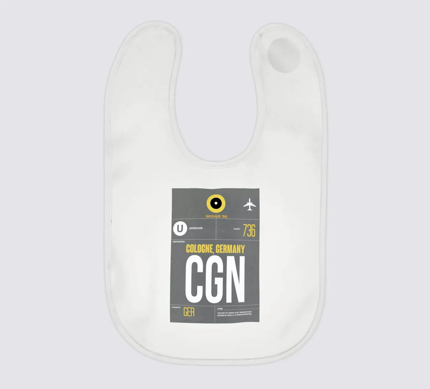 CGN - Cologne bavoir de Naxart