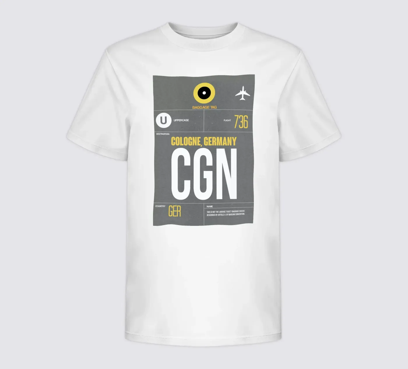 CGN - Cologne t-shirt bambini da Naxart